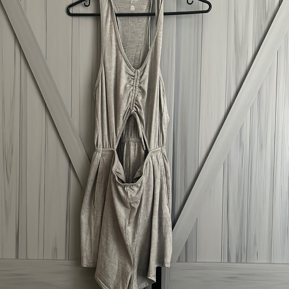 Grey romper